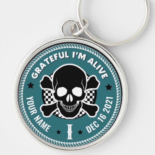 Perfect Gift for Someone in Recovery who is Sober Keychain (Front)