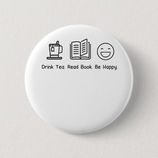 Perfect gift for who love reading book button