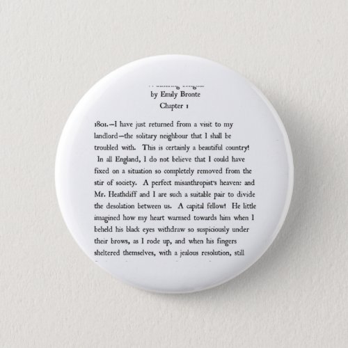 Perfect gift for who love reading book button