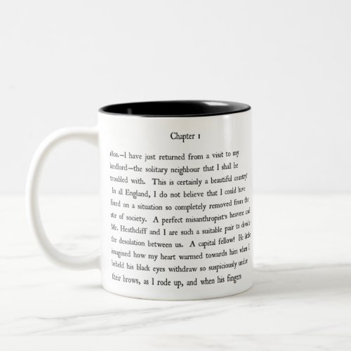 Perfect gift for who love reading book Two_Tone coffee mug