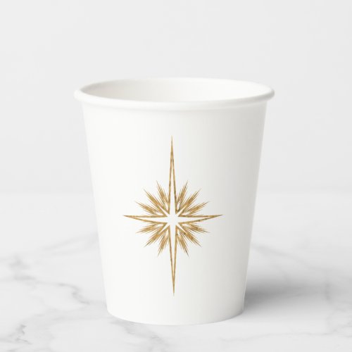 PERFECT GIFT FROM ABOVE Christmas Star Scripture  Paper Cups