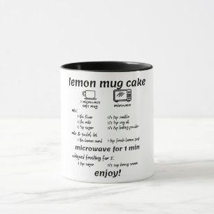 Perfect Gift/ Lemon Mug Cake Recipe