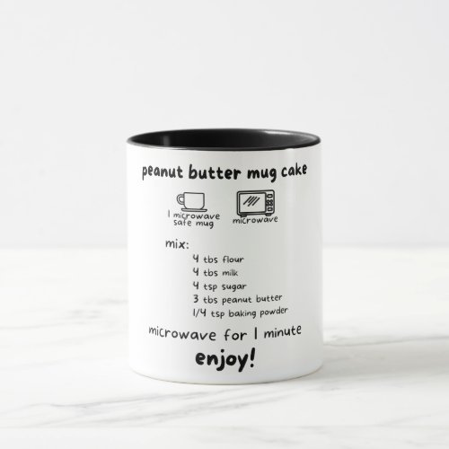 Perfect Gift Peanut Butter Mug Cake Recipe