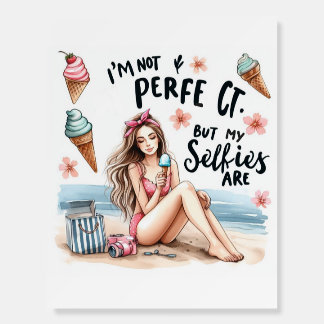 Perfect girl foam board