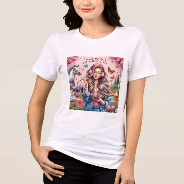 Perfect Girl Tri-Blend Shirt (Front)
