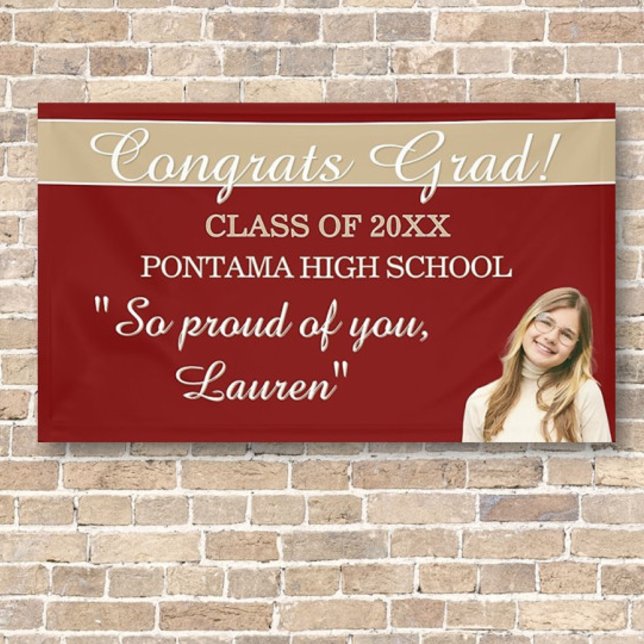 Perfect Graduation Congrats BANNER (Creator Uploaded)