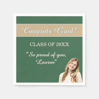 Perfect Graduation Congrats  Napkins