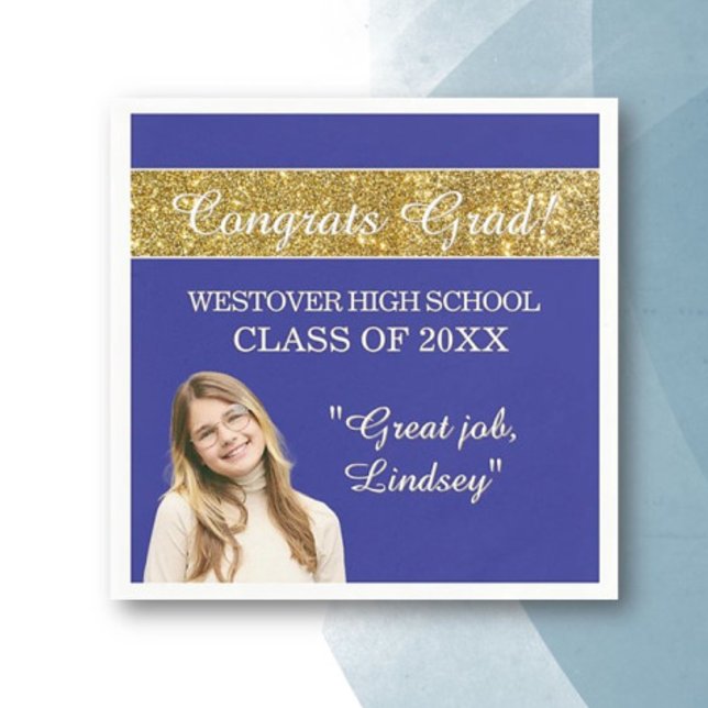 Perfect Graduation Congrats  Napkins (Creator Uploaded)