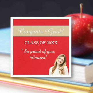 Perfect Graduation Congrats  Napkins