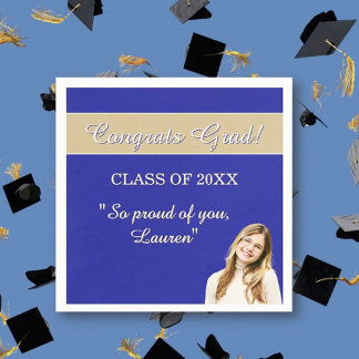 Perfect Graduation Congrats  Napkins