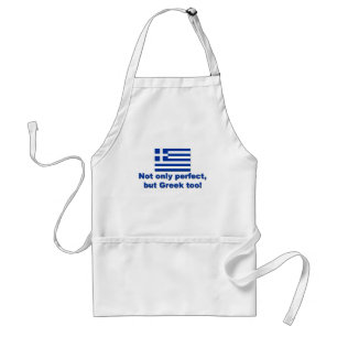 Perfect Greek Adult Apron