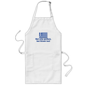 Perfect Greek Long Apron