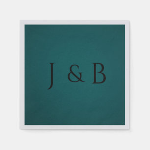Perfect Green Customizable Napkin