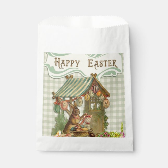 Perfect Happy Easter Vintage  Favor Bag (Front)