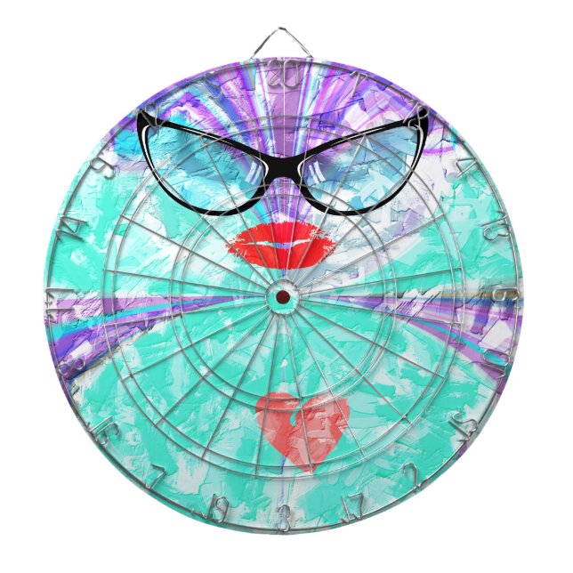 Perfect heart dart board (Front)