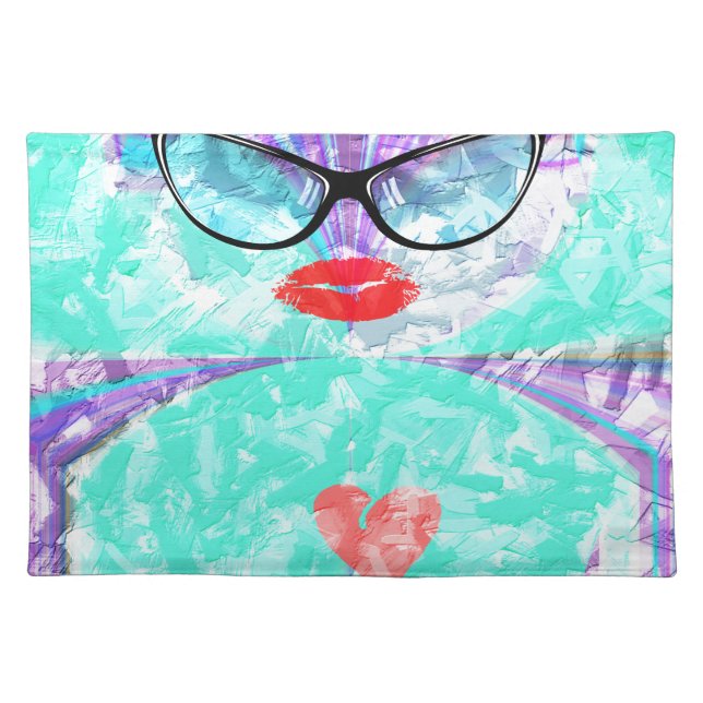 Perfect heart placemat (Front)