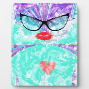 Perfect heart plaque