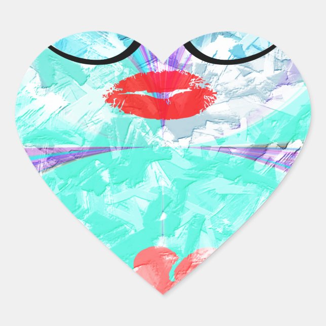 Perfect heart sticker (Front)