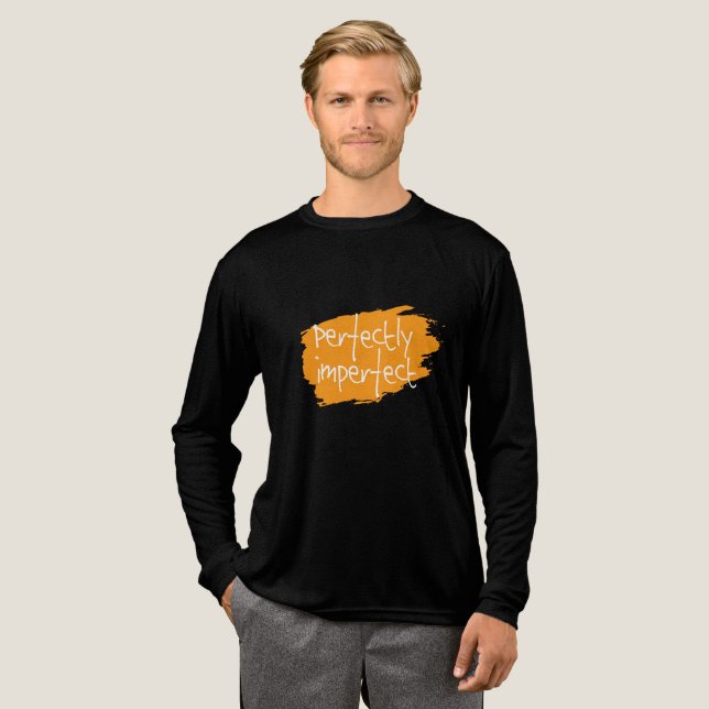 Perfect Imperfect – Flawed by Design Tri-Blend Shirt (Full Front)