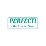 [ Thumbnail: "Perfect!" Instructor Feedback Rubber Stamp ]