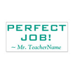 [ Thumbnail: "Perfect Job!" Assignment Marking Rubber Stamp ]