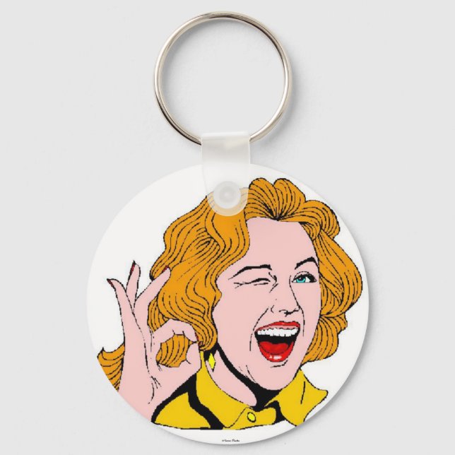 Perfect -Keychain Keychain (Front)