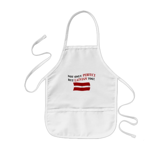 Perfect Latvian Kids' Apron (Front)
