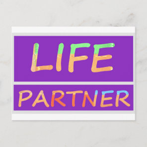 Perfect : LIFE Partners Postcard