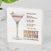 Engraved Espresso Martini Wooden Box Set