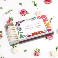Perfect Match Boho Chic Retro Floral Wedding