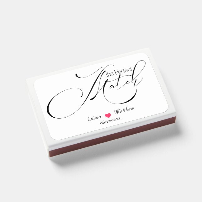 Perfect Match Calligraphy  (Front Closed)