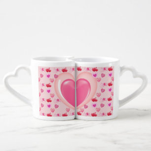 Perfect Match Heart Couple Mugs – Romantic Love Co