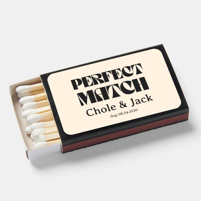 Perfect Match Perfect Match Matchbox Wedding  (Front Open)