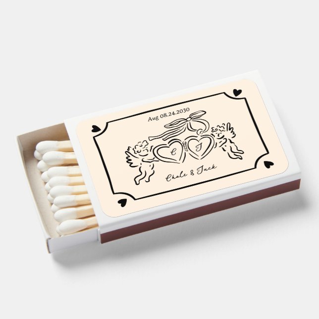 Perfect Match Perfect Match Matchbox Wedding  (Front Open)