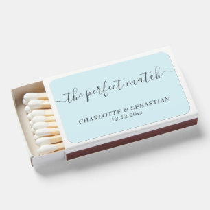 Perfect Match Personalized Wedding Favor