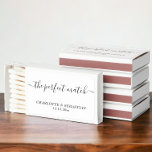 Perfect Match Personalized Wedding Favor at Zazzle