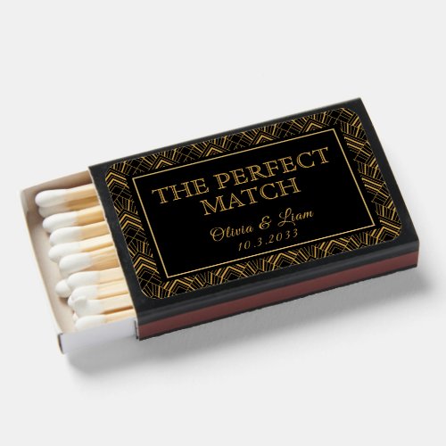 Perfect Match Vintage 1920 Art Deco Wedding Favors