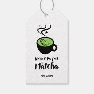 Perfect Matcha Valentine Love Gift Tags