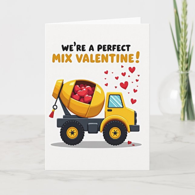 Perfect Mix Valentine Mixer Card (Front)