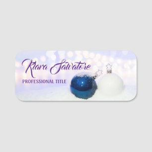 Perfect Modern Beautiful Christmas Decoration Name Tag