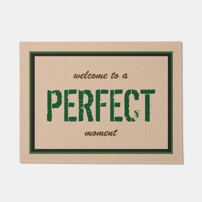 Perfect Moment with adjustable frames Doormat (Front)