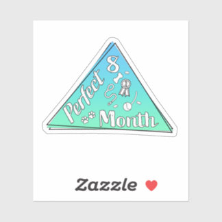 Perfect Month Sticker - August