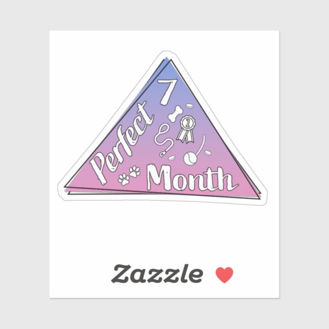 Perfect Month Sticker - July (Sheet)