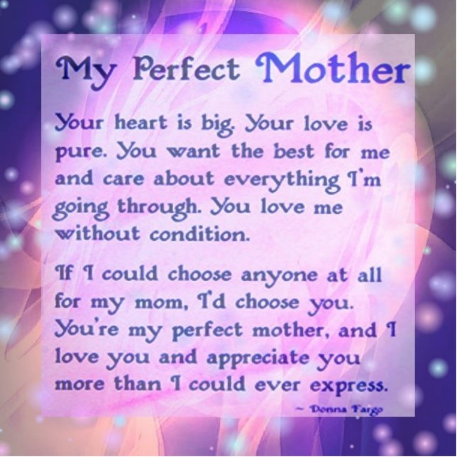 Perfect Mother Photo Sculpture (Front)