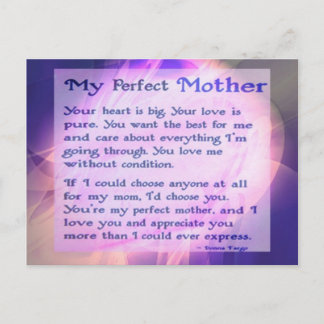 Perfect Mother Postcard