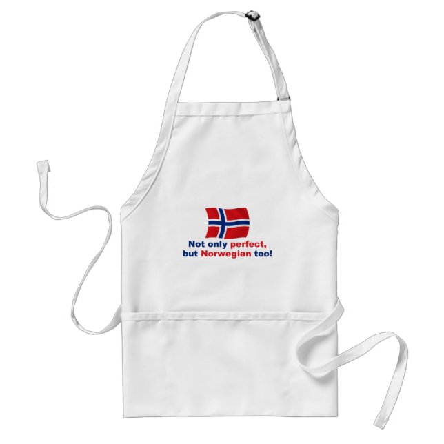 Perfect Norwegian Adult Apron (Front)