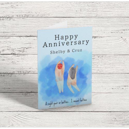Perfect Pair anniversary  Card