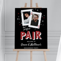 Perfect Pair Casino Theme Welcome Sign