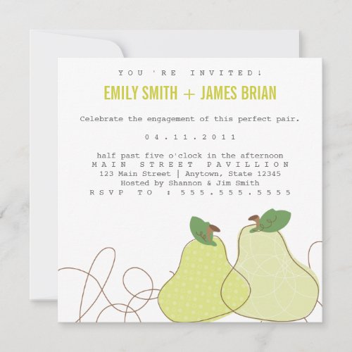 Perfect Pair Engagement Announcement