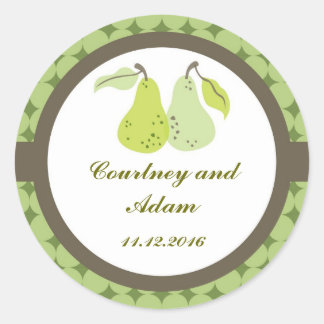 Perfect Pair Favor Sticker